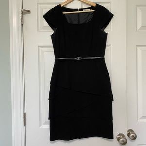 Black dress/layered skirt